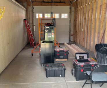 Garage Extension Equals Golf Sim