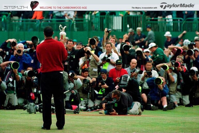 The Open legends: Tiger Woods Tiger Woods holds the Claret Jug Open trophy after winning the 2000 Open at St Andrews' Old Course