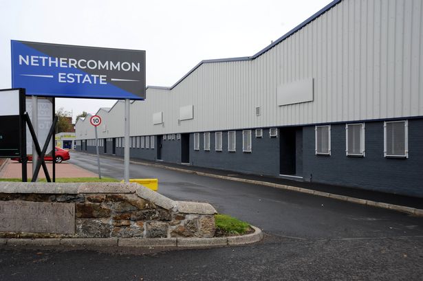 A general view of Nethercommon Industrial Estate in Inchinnan Road, Paisley