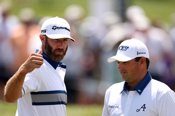 Dustin Johnson and Patrick Reed are teammates on The Aces
