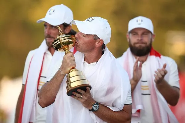 Luke Donald gave his verdict on Rory McIlroy's future as a Ryder Cup captain