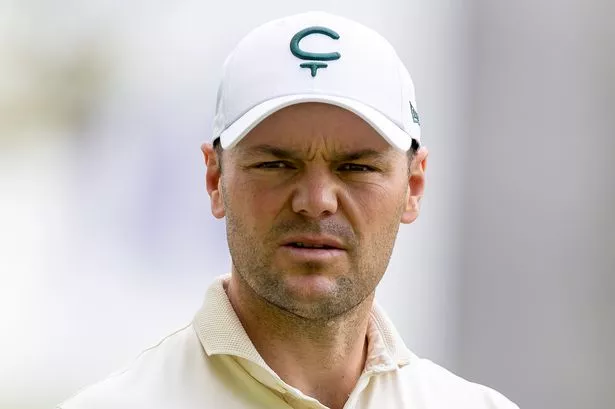 Martin Kaymer watches on