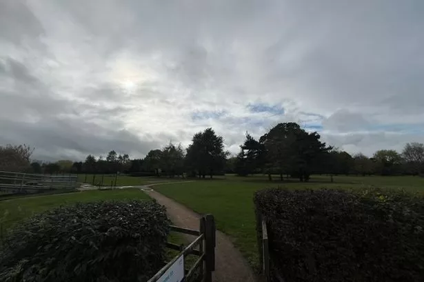The entrance to the golf course