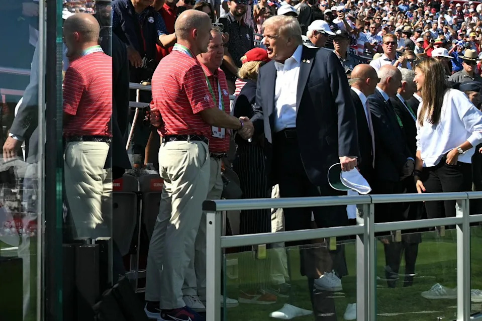 In her announcement, the teen thanked Donald for his “tremendous support.” AP