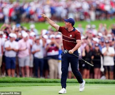 Rory McIlroy and his European teammates were subjected to vile abuse at the Ryder Cup