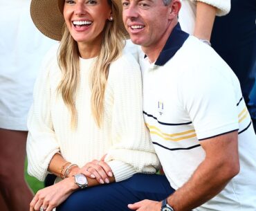 Rory McIlroy and his wife Erica Stoll were taunted during the Ryder Cup at Bethpage Black
