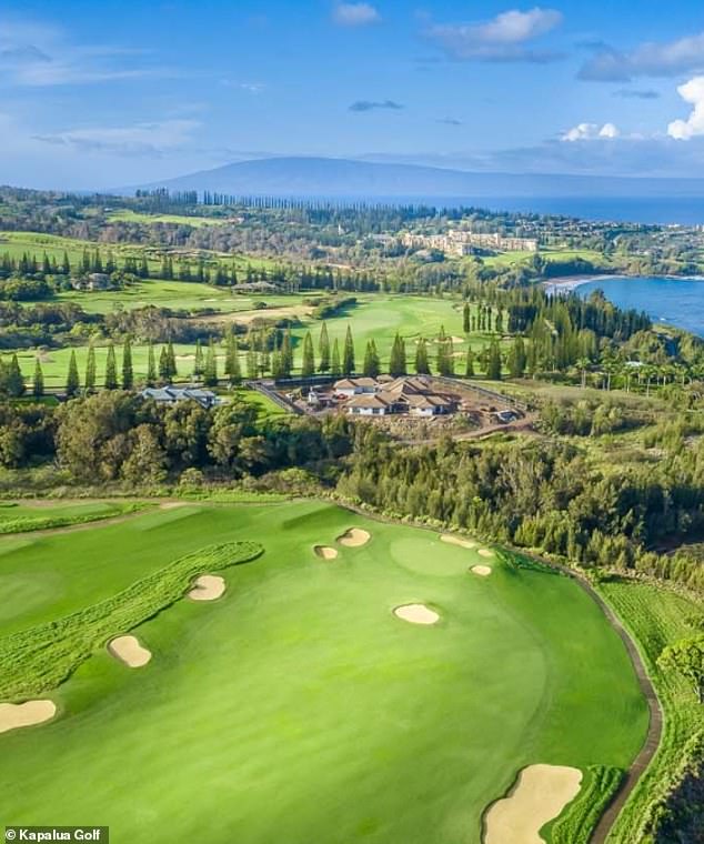 Tadashi Yanai had launched a legal battle before PGA Tour organizers moved the kick-off event from his Kapalua Plantation Course, seen above