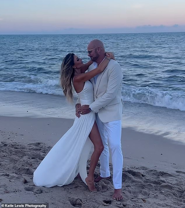 'I feel so lucky. He's a wonderful man,' Uchitel gushed to Daily Mail. 'He's not only wonderful and kind, but he's also successful'