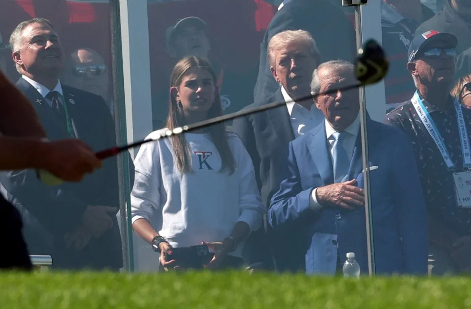 The politician raved over his grandchild’s “fantastic” skills earlier this year. Brendan Mcdermid-Reuters via Imagn Images