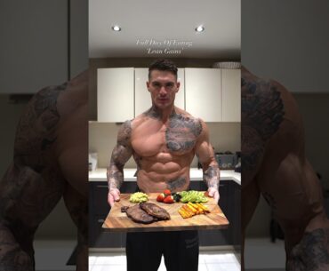 Full day of eating💪4,500 calories! #whatieatinaday #diet