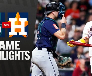 Mariners vs. Astros Game Highlights (9/20/25) | MLB Highlights
