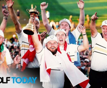 U.S. needs to adopt European template for Ryder Cup success | Golf Today | Golf Channel