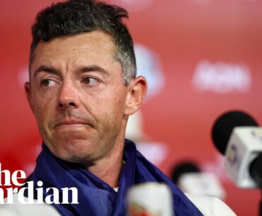 Rory McIlroy condemns Ryder Cup abuse after his wife was hit by a beer