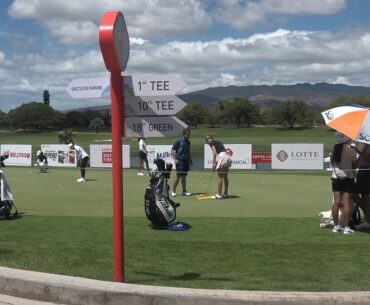 Top lady golfers battle for 2025 Lotte Championship in Hawaii