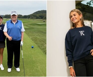 Kai Trump shares behind-the-scenes | Glimpse of special golf day with her grandpa