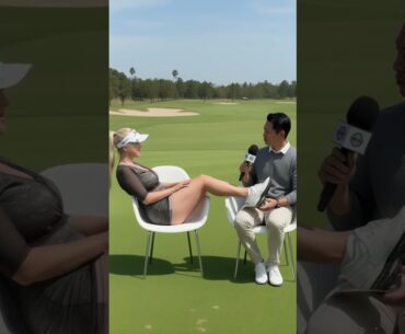 Most Beautiful Female Golfer Talks About Ab Exercises in an Interview
