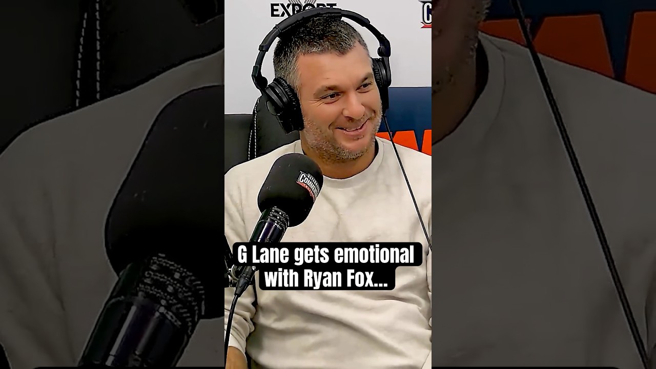 G Lane gets emotional with Ryan Fox G Lane gets emotional with Ryan Fox