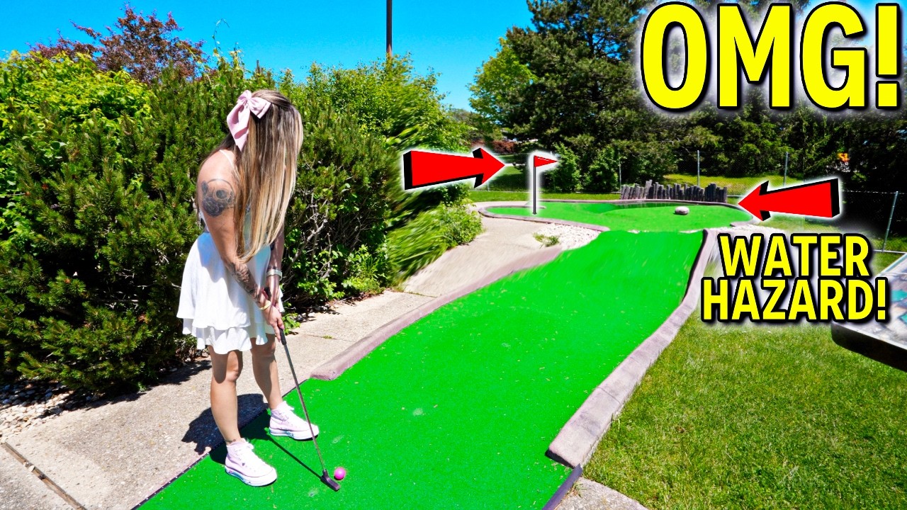 This Mini Golf Course is SO HARD! This Mini Golf Course is SO HARD!