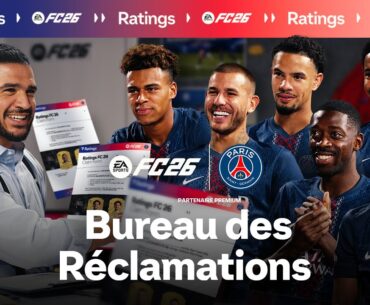 FC 26 RATINGS - BUREAU DES PLAINTES - @easportsfc