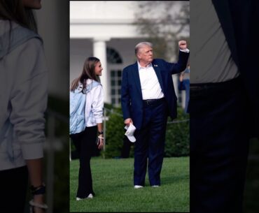 Kai Trump With Grandpa