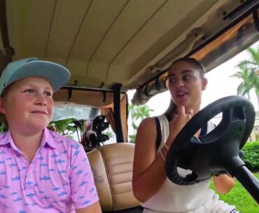 I played with Gabby Golf Girl!!!!!