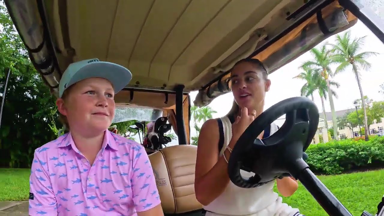 I played with Gabby Golf Girl!!!!! I played with Gabby Golf Girl!!!!!