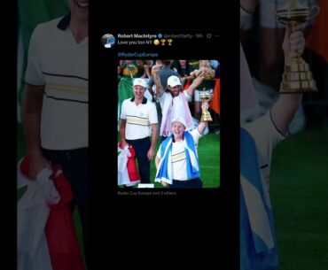 Robert MacIntyre | Ryder Cup 2025 | #golf #zachriddlegolf #pga #pgatour #rydercup #rydercup2025