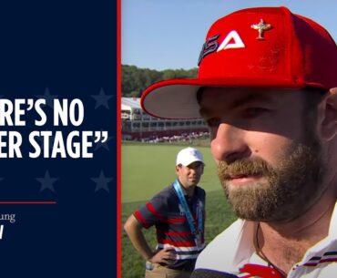 Cameron Young Interview | Sunday Singles | 2025 Ryder Cup