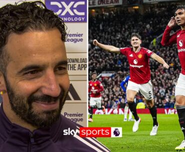 Ruben Amorim FULL post match reaction after Man Utd 2-1 Chelsea | "It feels really good" 😁