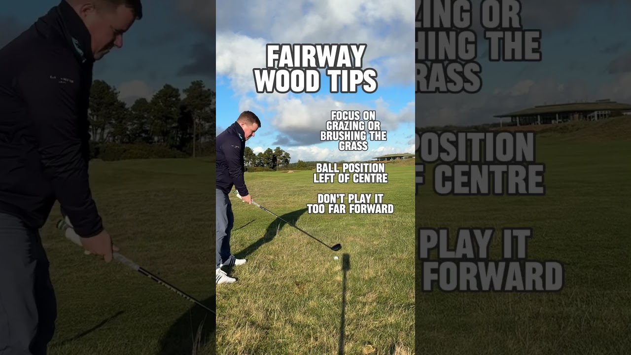 Simple tips to hit your fairway woods FLUSH! #golf #golftips #golfswing #fairwaywood Simple tips to hit your fairway woods FLUSH! #golf #golftips #golfswing #fairwaywood