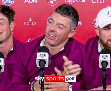 Can Team Europe deal with the USA fans? | McIlroy, Lowry, Hatton, Macintyre & Hovland have their say