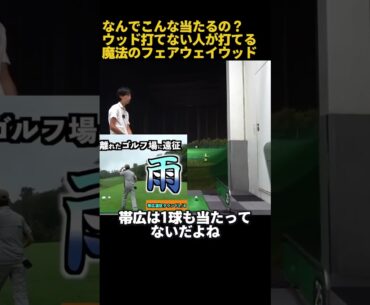 なんで当たるの?ウッド下手でも当たる魔法のクラブ! なんで当たるの?ウッド下手でも当たる魔法のクラブ!
