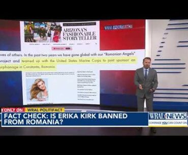 Fact check: Is Erika Kirk banned from Romania?