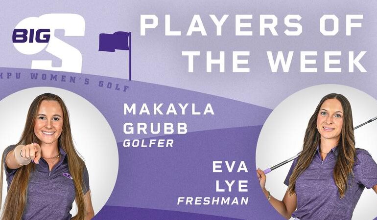 HPU Women's Golf Sweeps Weekly Awards