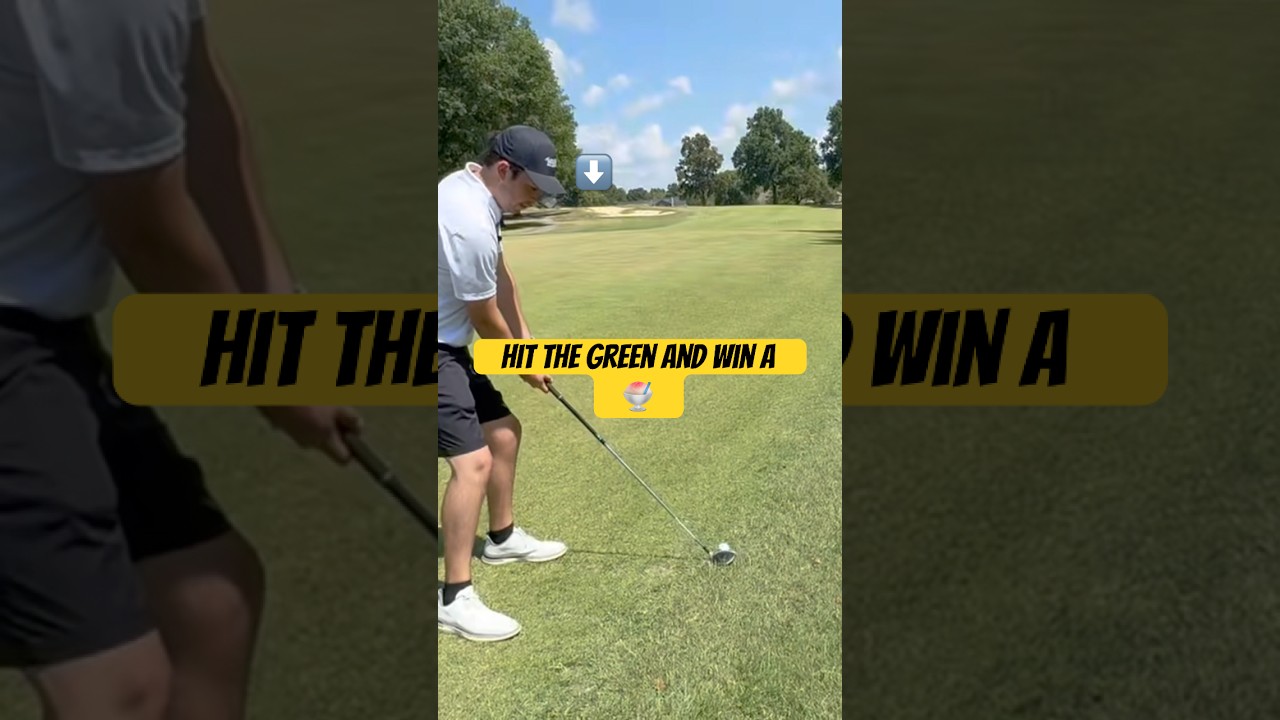 If I Hit the Green, I Get a Snow Cone 🍧⛳️ If I Hit the Green, I Get a Snow Cone 🍧⛳️