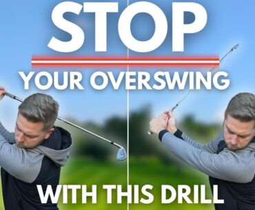 Do this Drill to STOP your OVER SWING and gain CONTROL!