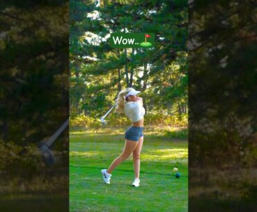 Nice Reflexes.. Golf Swing
