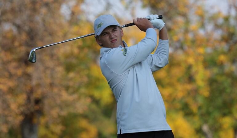 Skarperud Claims Individual Title in NDSU Men’s Golf Dual Against North Dakota