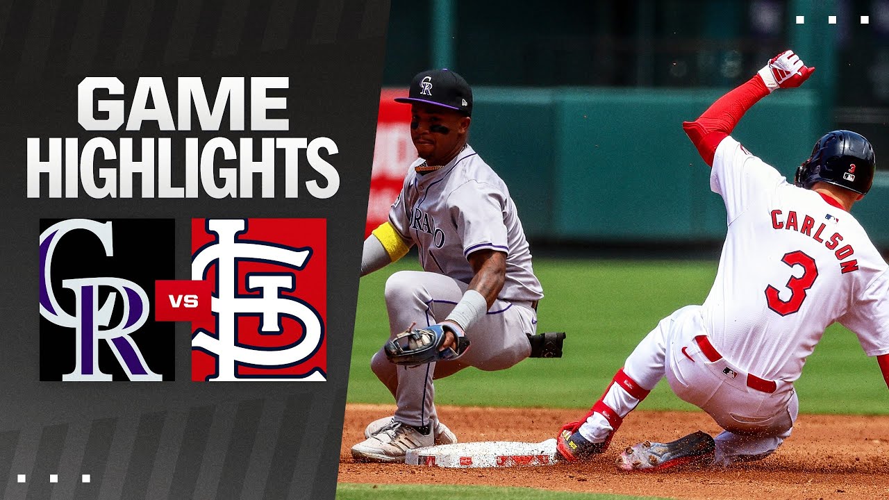 Rockies vs. Cardinals Game Highlights (6/9/24) | MLB Highlights Rockies vs. Cardinals Game Highlights (6/9/24) | MLB Highlights