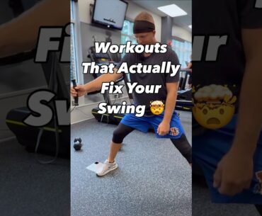 Bodybuilder workouts won’t fix your swing. Train like a golfer.