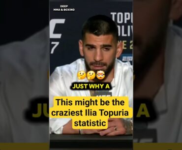 Ilia Topuria has never thrown a head or body kick in the ufc #ufc #mma  #shorts