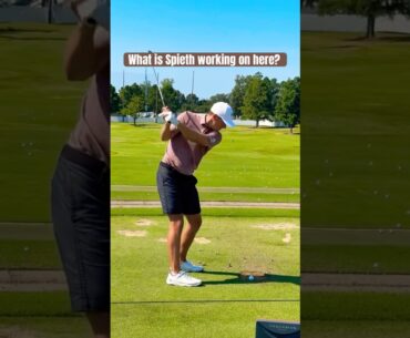 What Is Jordan Spieth Fixing in His Swing? 🤔