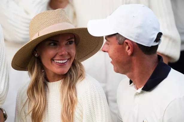 Rory McIlroy and his wife Erica Stoll