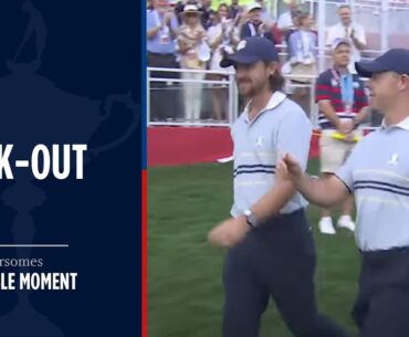 McIlroy & Fleetwood and Morikawa & English Walk-Out | 2025 Ryder Cup