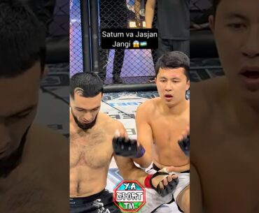Saturn va bloger Jasjan Jangi 😱 Yangi Jang | Nimalar bo’lyapti? #shorts #uzb #uzbekistan #mma #ufc