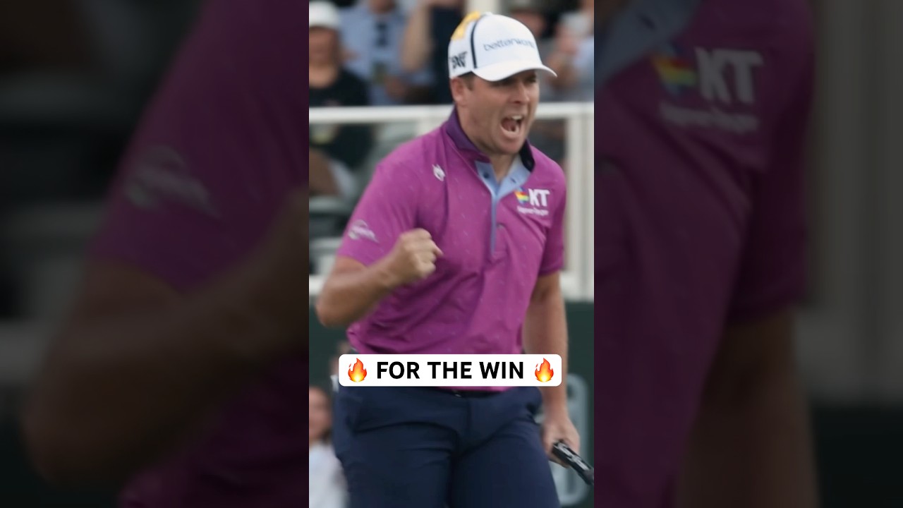 Luke List to win a 5-man PLAYOFF 👀 Luke List to win a 5-man PLAYOFF 👀