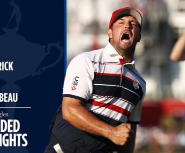Matt Fitzpatrick vs Bryson DeChambeau Extended Highlights | Sunday Singles | 2025 Ryder Cup