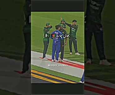 Pak & Afg Stand United for Earthquake Victims 🤝 #shorts #cricket #pakvsafg #rashidkhan