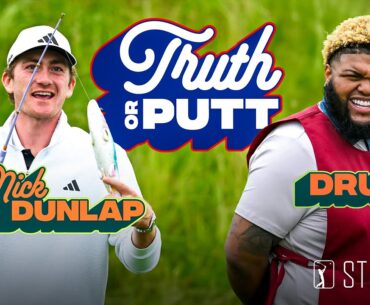 Druski tests Nick Dunlap’s nerves in ‘Truth or Putt’ | PGA TOUR Studios Druski tests Nick Dunlap's nerves in 'Truth or Putt' | PGA TOUR Studios