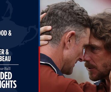 Fleetwood/Rose vs Scheffler/DeChambeau Extended Highlights | Saturday Four-Ball | 2025 Ryder Cup